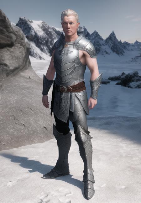 Snow Elves - Skyrim (Character Style)