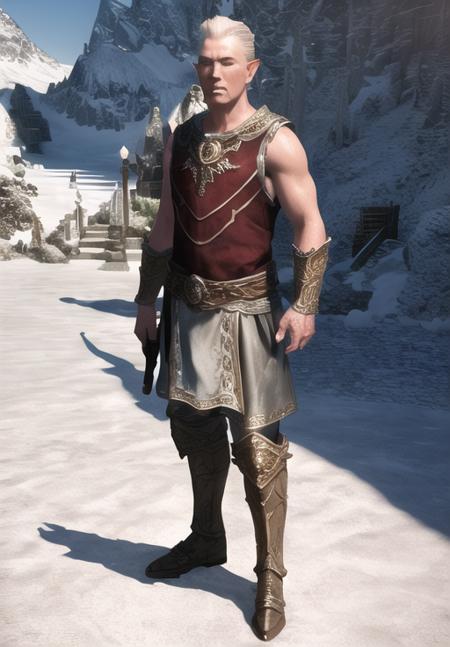 Snow Elves - Skyrim (Character Style)