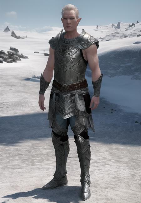 Snow Elves - Skyrim (Character Style)
