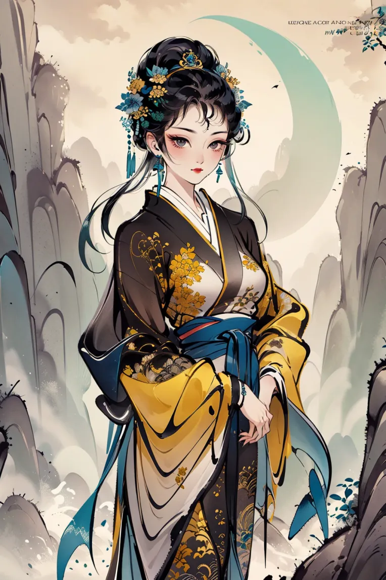INKPAINTING Chinese Aesthetics - RunningHub Stable Diffusion & Flux LoRA