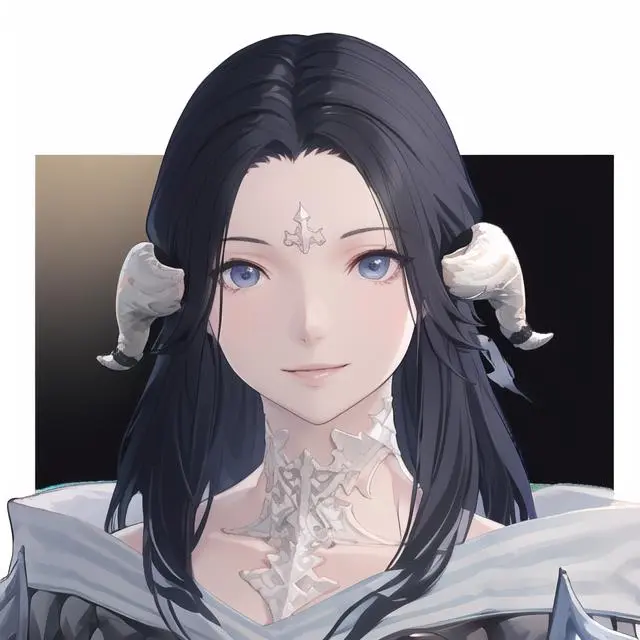 FF14 Au Ra (The Raen) Portrait only | FFXIV AU RA
