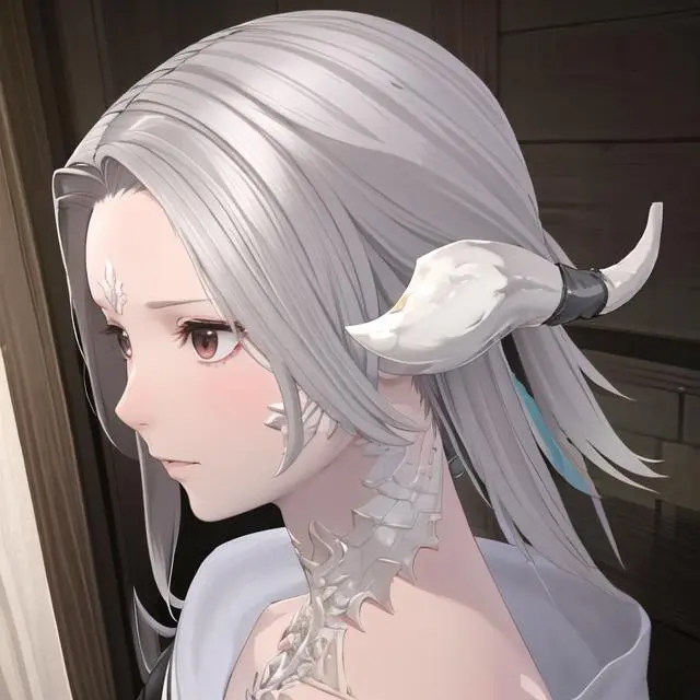 FF14 Au Ra (The Raen) Portrait only | FFXIV AU RA