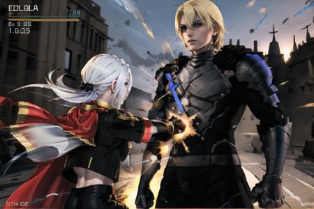 Raiden Punching Armstrong Meme (Standing here, I r