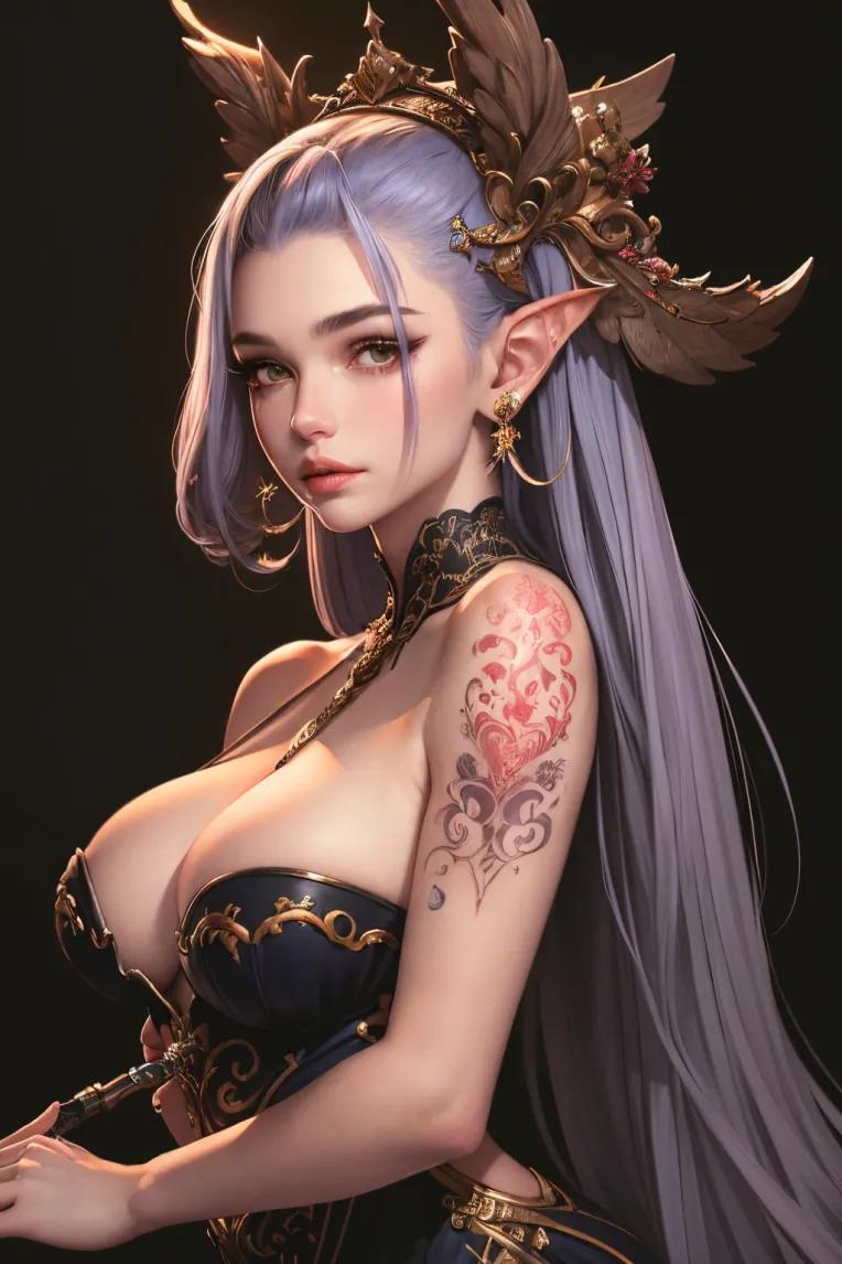 奇幻瑰丽 | 厚涂游戏CG风格增强