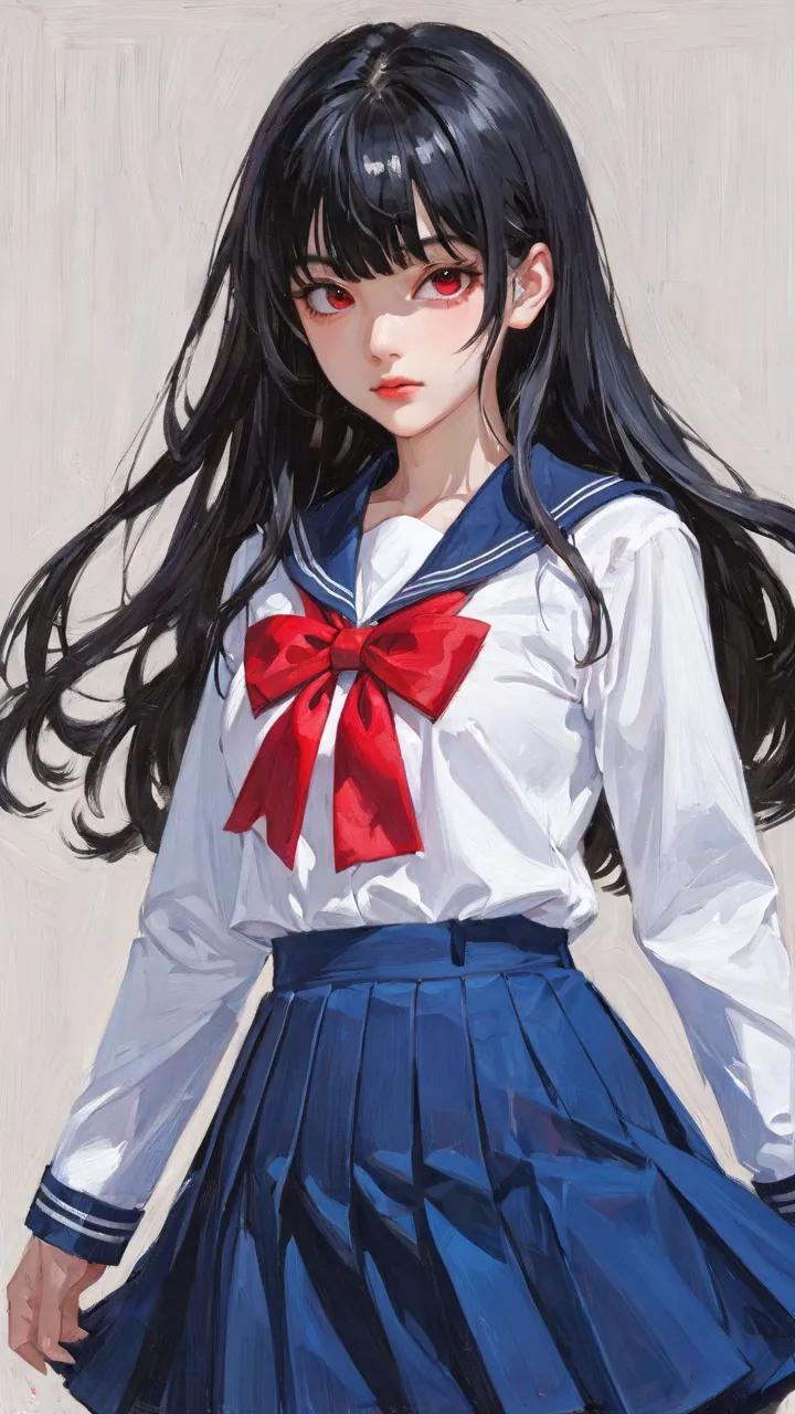 AcgXL V4丨Beautiful Lover Liu Ruyan丨niji Style丨Novel Illustration