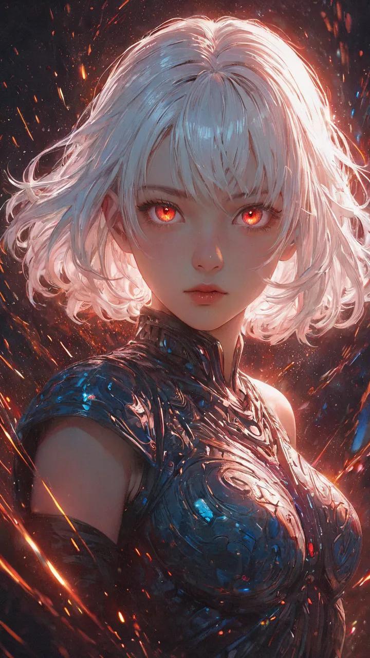 AcgXL V4丨Beautiful Lover Liu Ruyan丨niji Style丨Novel Illustration