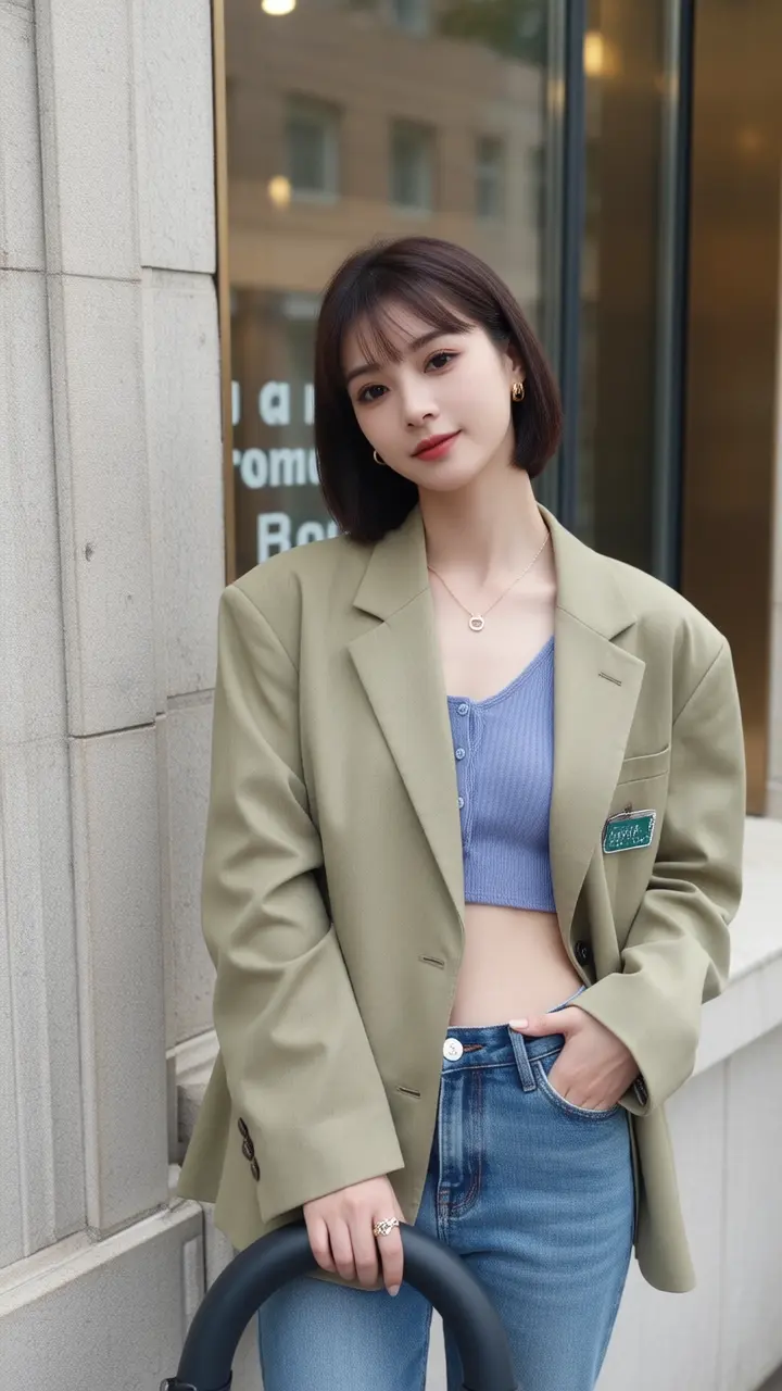 中国网红模特图片生成-文生图无参考-v3.0