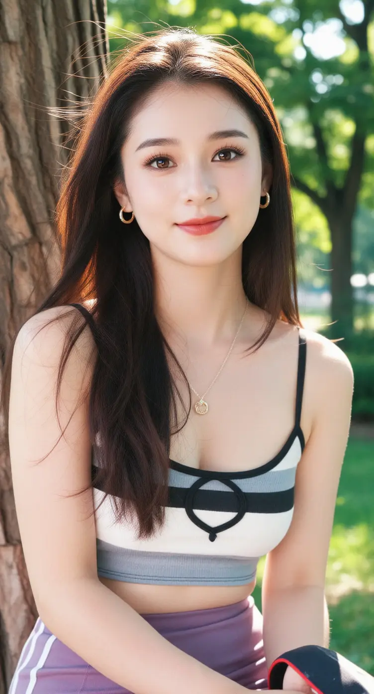 中国网红模特图片生成-文生图无参考-v3.0