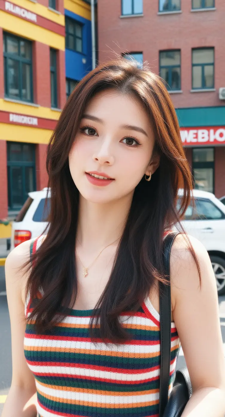 中国网红模特图片生成-文生图无参考-v3.0