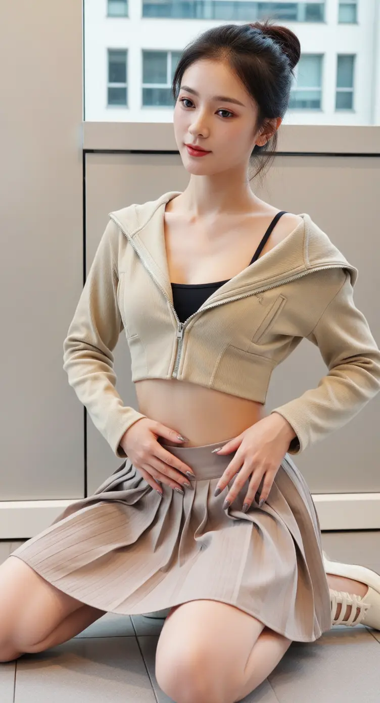 China internet celebrity model image generation Pose/Depth Reference v1.1