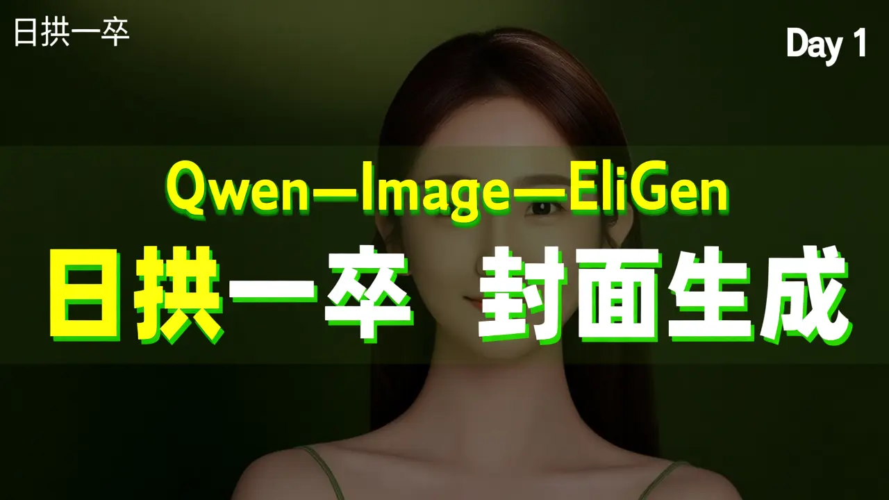 Qwen Image Cover Generation Persevere Day by Day