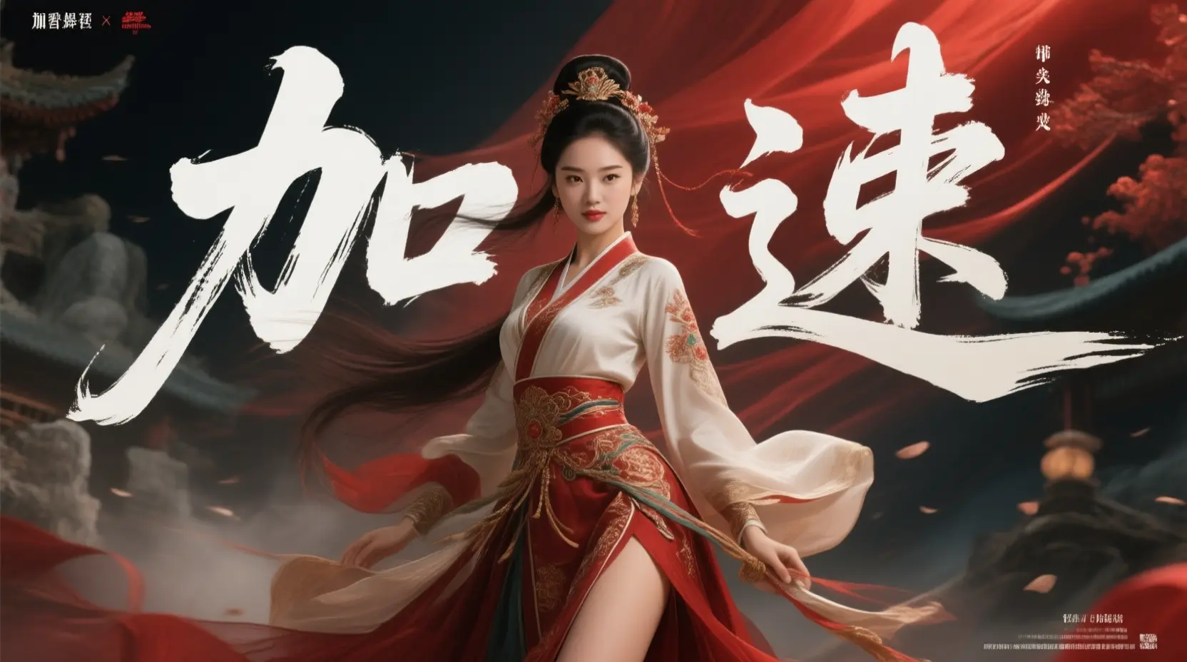 Nunchaku 4步加速 Qwen Image文生图