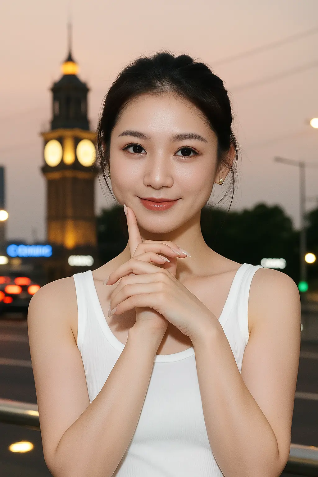 China internet celebrity model image generation Pose/Depth Reference v1.1