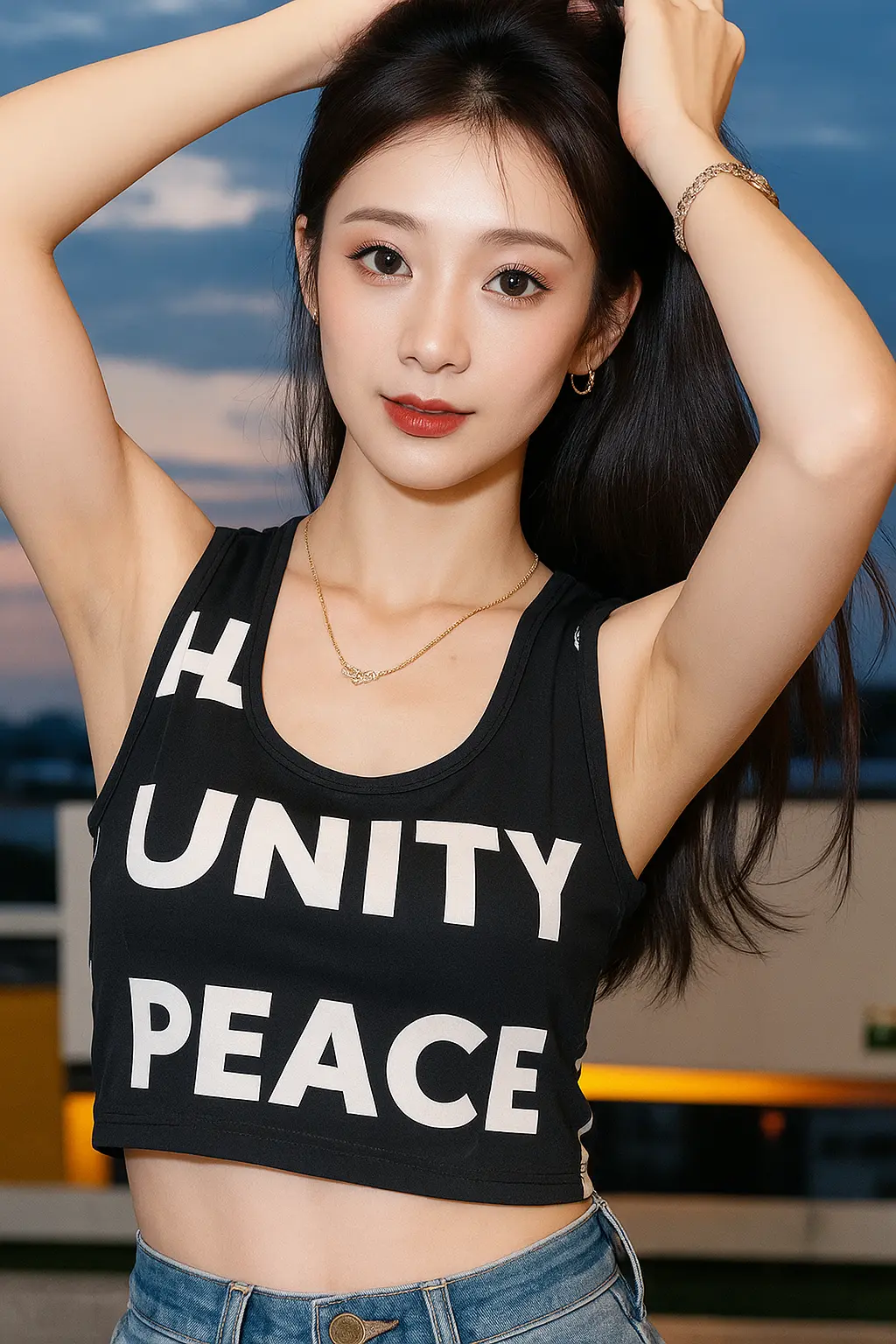 China internet celebrity model image generation Pose/Depth Reference v1.1