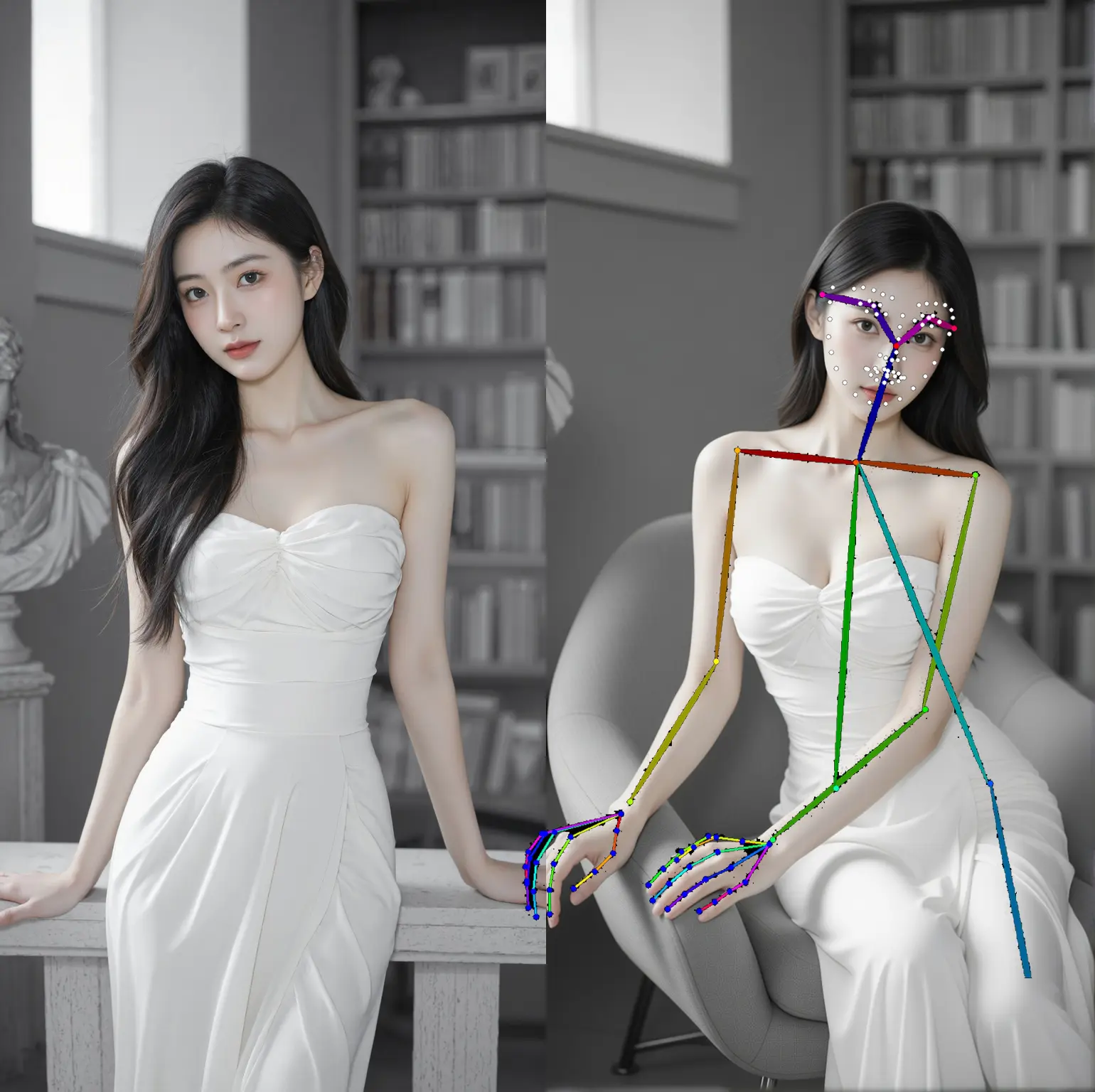 千问Edit2509人物一致性【双采样高清大图】