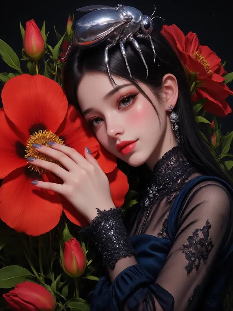 纯美手绘质感头像 麦橘超美(一丹一世界)