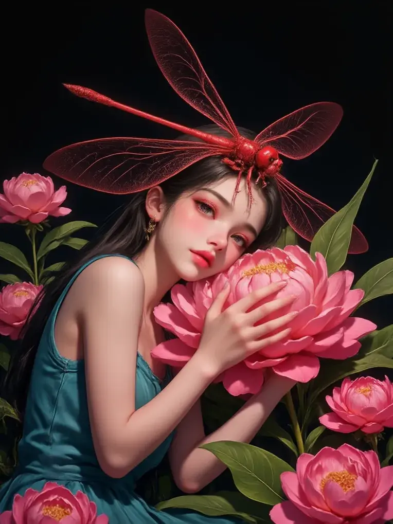 纯美手绘质感头像 麦橘超美(一丹一世界)