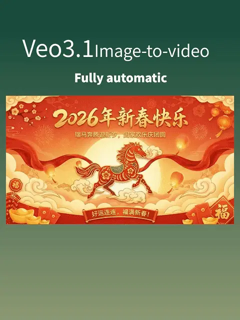 Veo3.1 Image to Video (Fully Automatic)