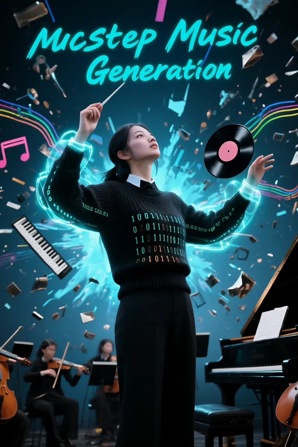 【Audio Track Separation and Reorganization】ACE Step Music Generation Float Digital Human (Precise Lip Sync)