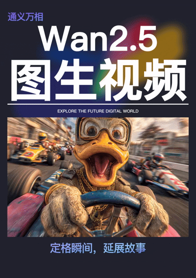 Wan2.5Preview: Generate video from images, freeze moments, extend stories!