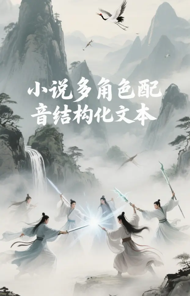 小说多角色配音结构化文本(搭配IndexTTS Pro使用)