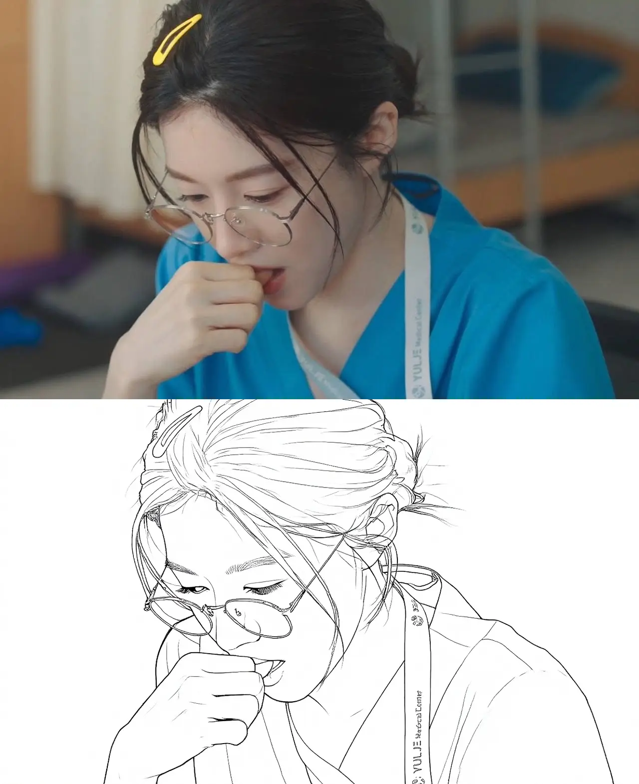 Flux Kontext Dev线稿提取及放大修复