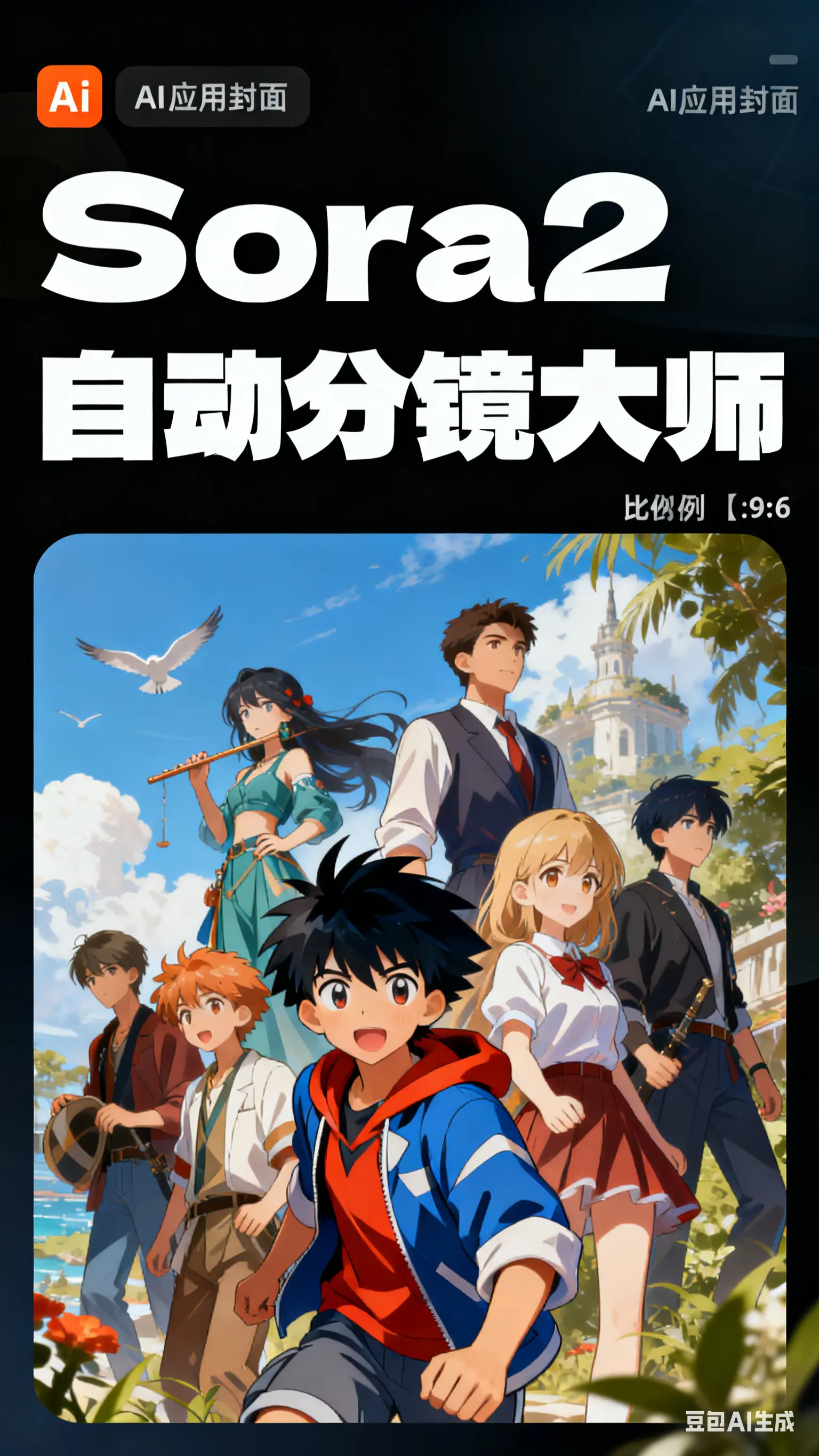 Sora2角色客串自动分镜大师V1(ai贞贞工坊-gemini-3-pro版)