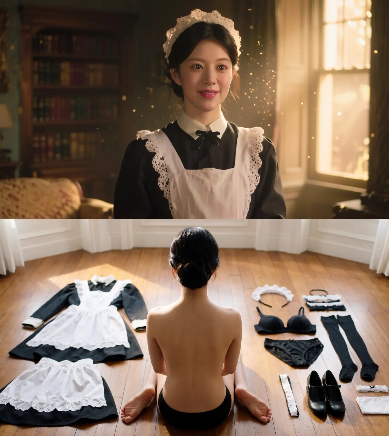 (4K-基准0.15)Nano Banana Pro衣服平铺背视图V1(贞贞AI工坊版)