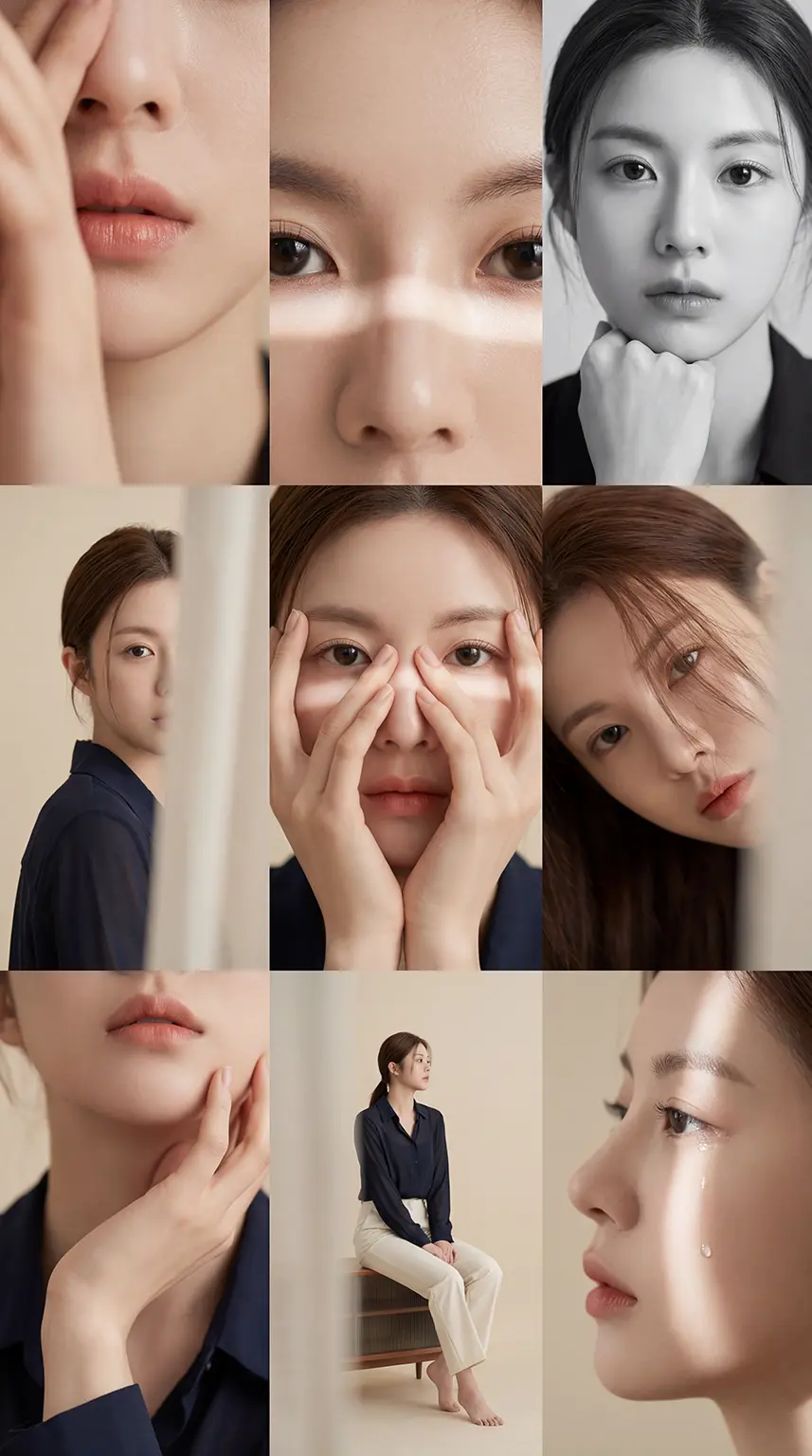 (4K-基准0.15)Nano Banana Pro 艺术感3x3照片V1(贞贞AI工坊版)