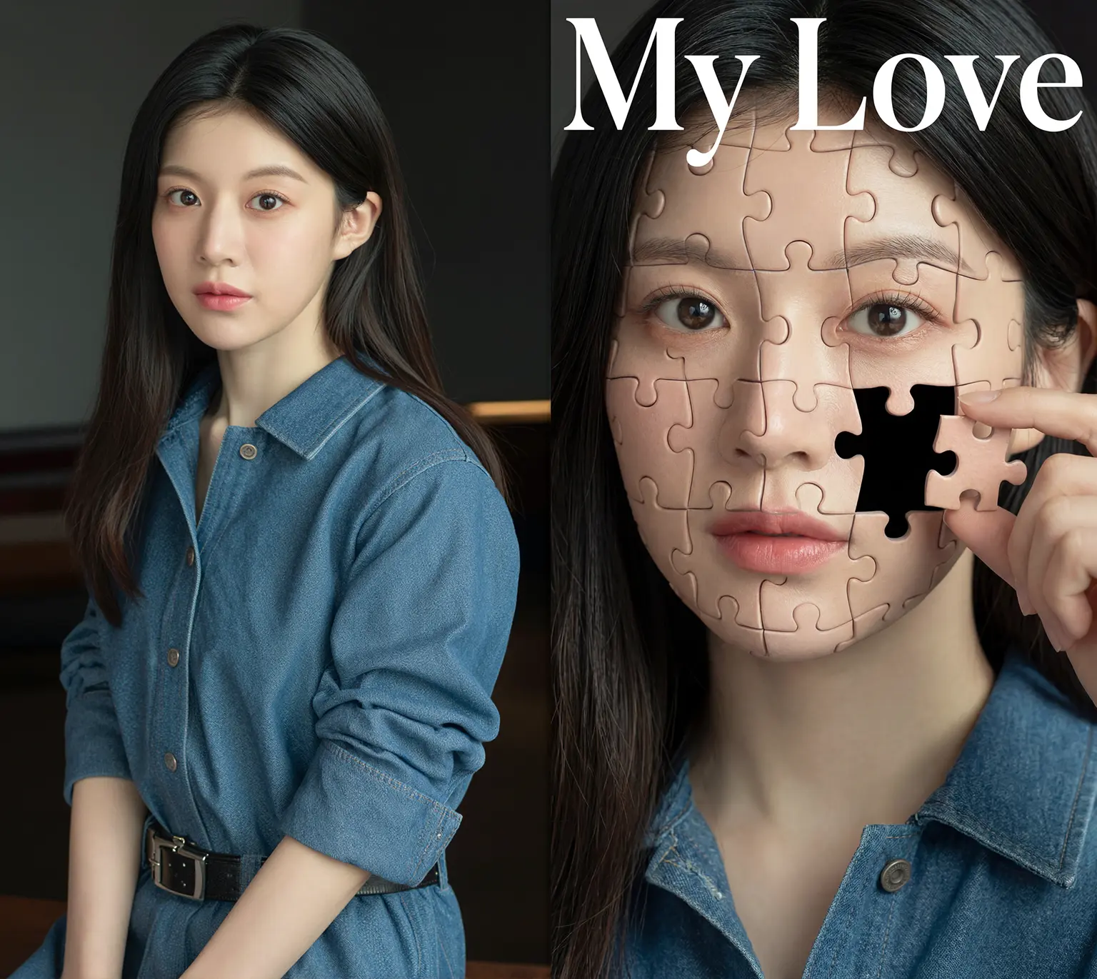 (4K-基准0.15)Nano Banana Pro超写实拼图肖像V1(贞贞AI工坊版)