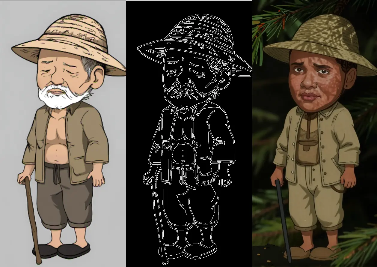 Z-image进阶版Cn控制V1图生图