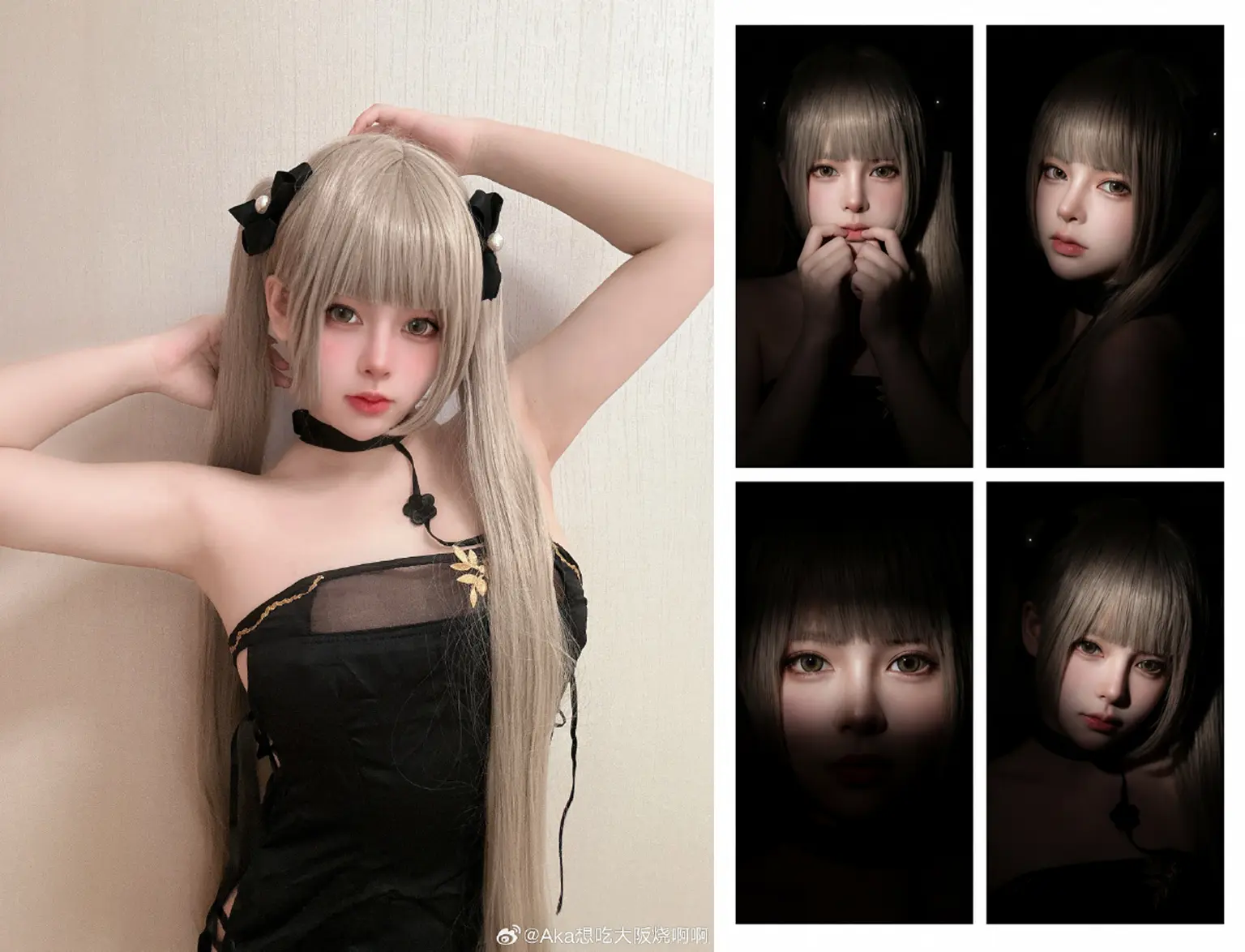 (同步转异步-基准0.15)Nano 全能图片V1 Pro四宫格黑夜风肖像照(贞贞AI工坊)