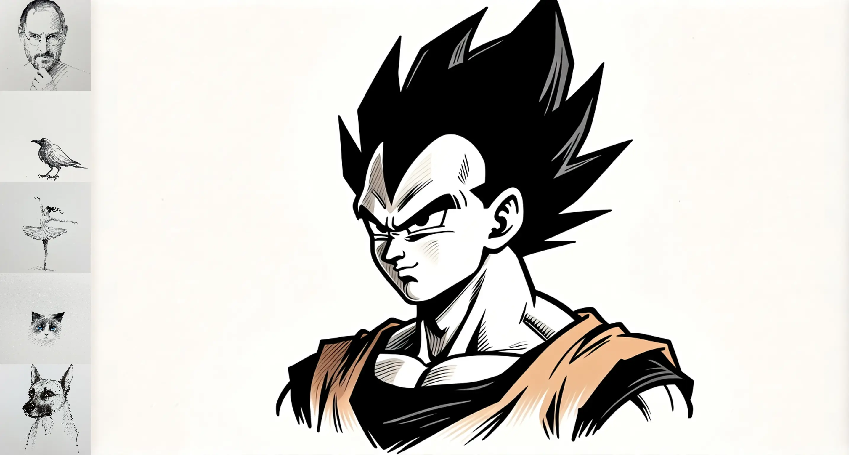 Qwen I2L风格迁移V1(素描画)