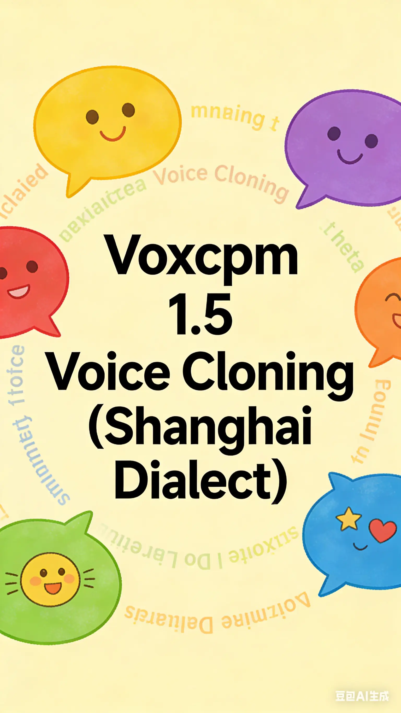 (Shanghai dialect) VoxCPM 1.5 model TTS new version