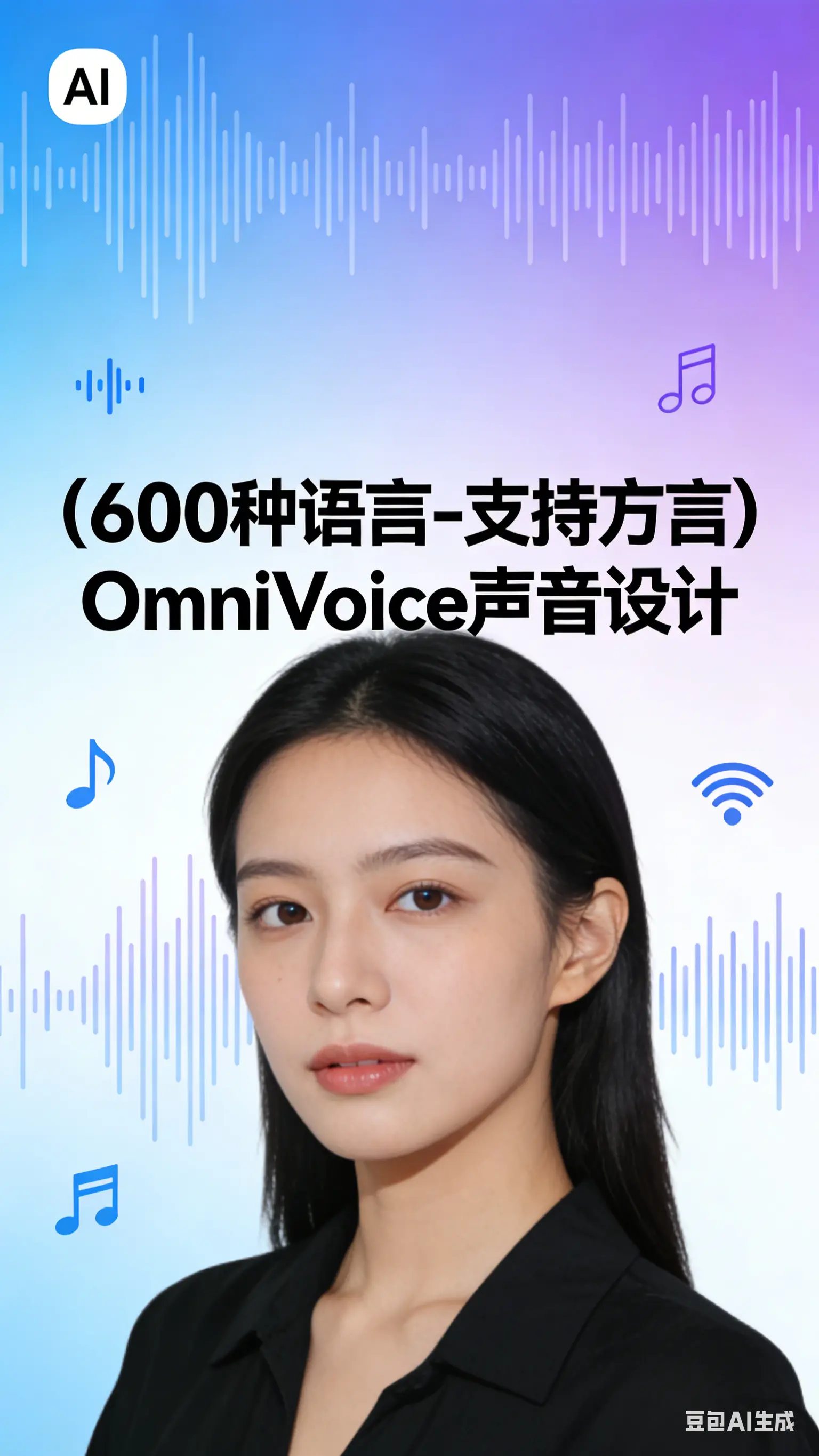 (600种语言-支持方言)OmniVoice声音设计