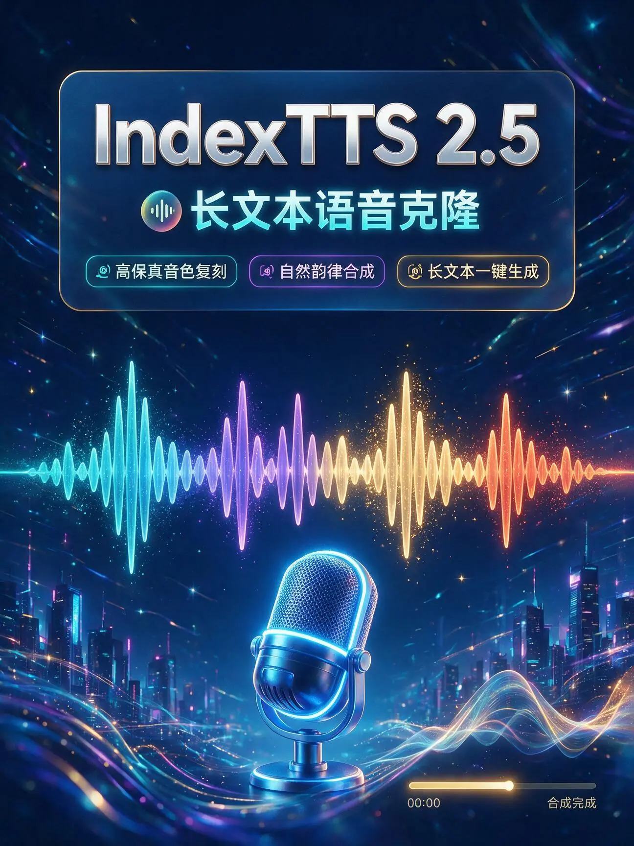 IndexTTS 2.5长文本语音克隆