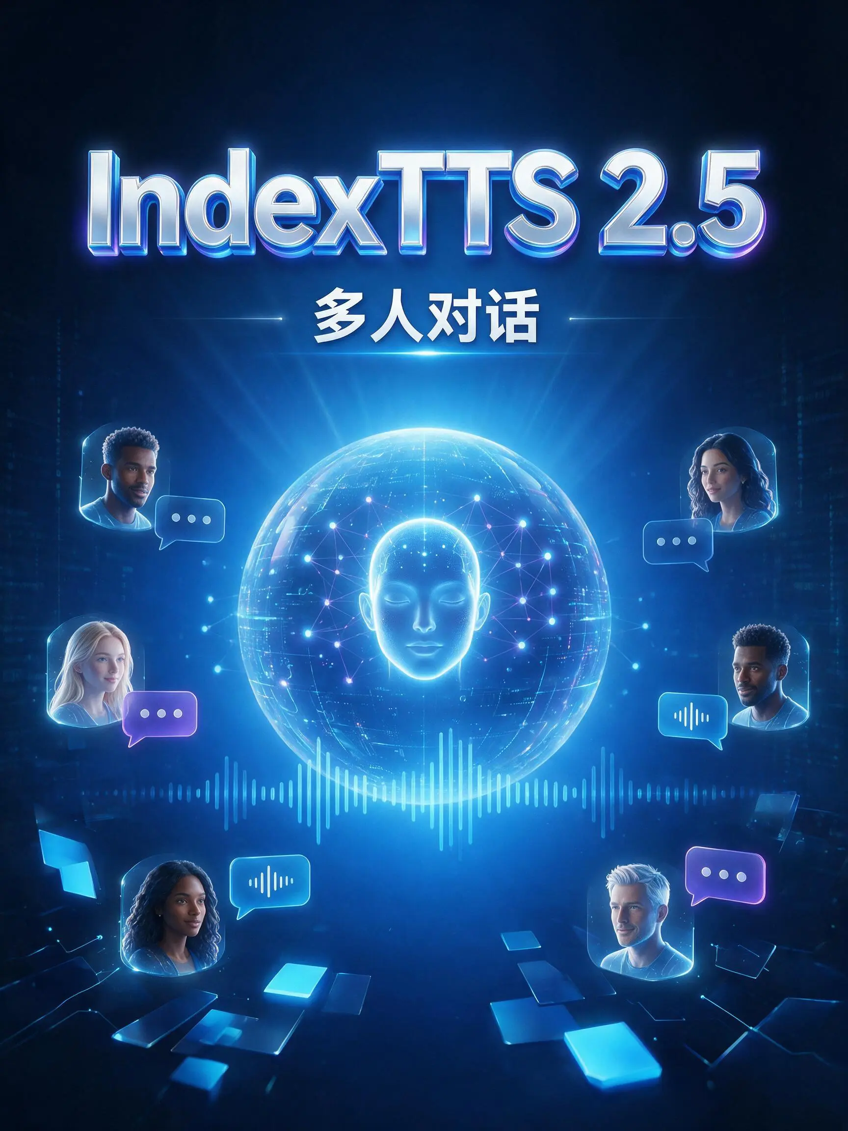 IndexTTS 2.5多人对话