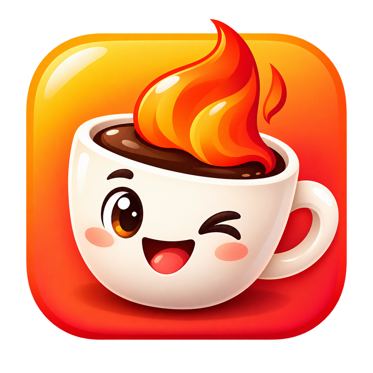 Design d'icône d'application moderne et ludique