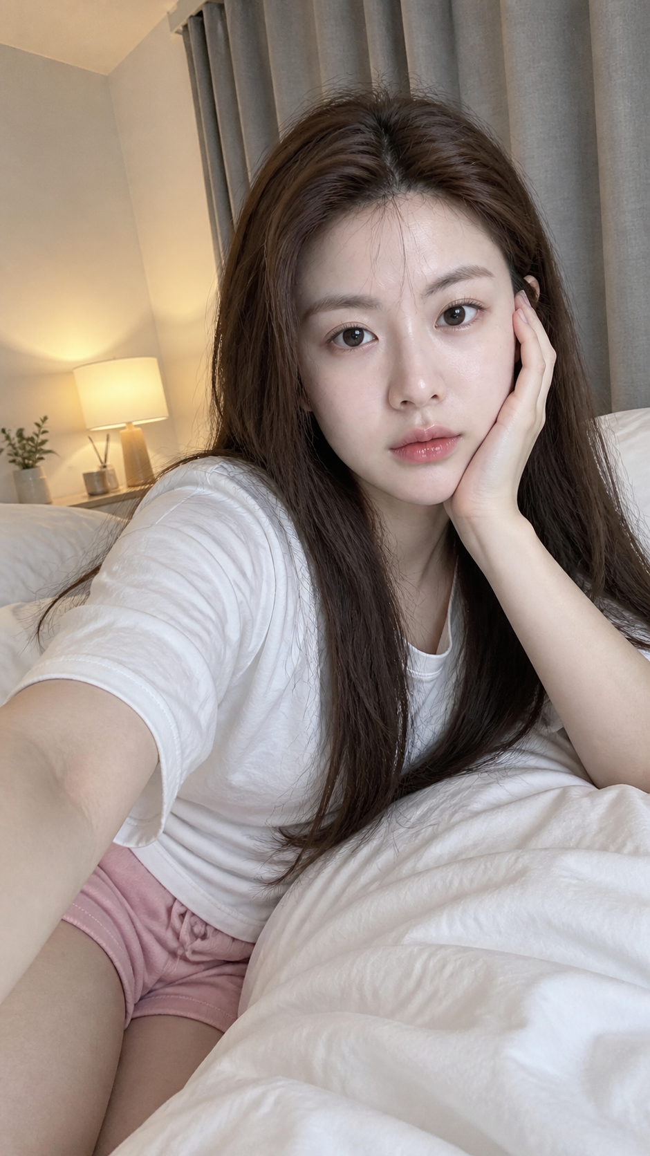 居家成年女性手机直出抓拍