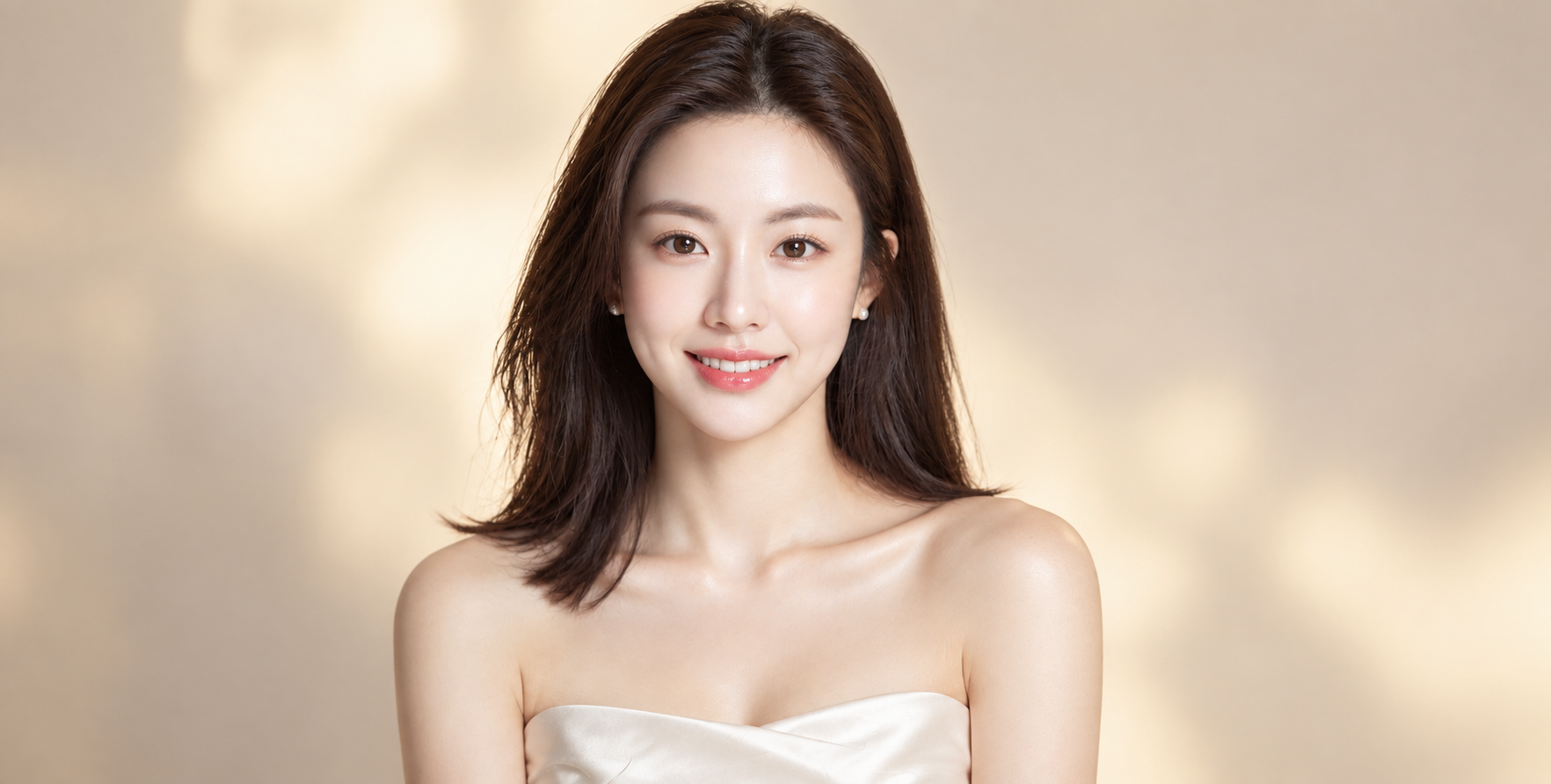 Fictional East Asian Woman High-End Beauty Portrait
