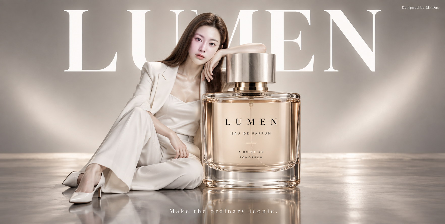 Minimalist Giant Product Luxury Commercial Ad