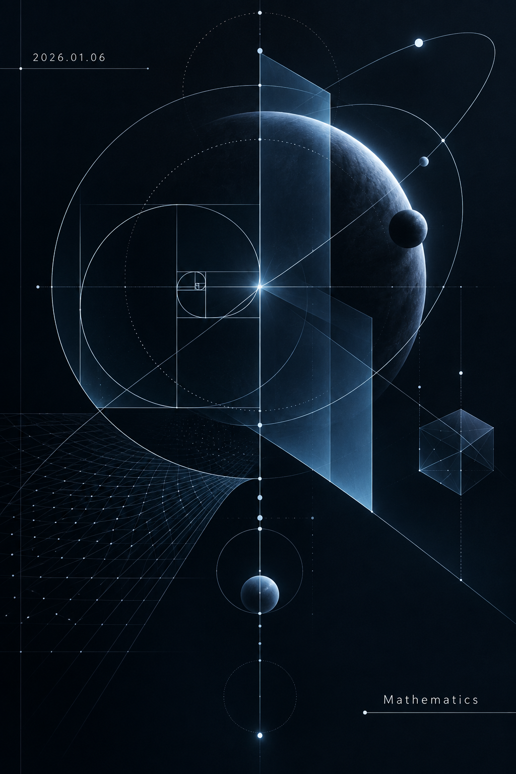 Prologue du futur : un poème mathématique de la géométrie abstraite de 2026