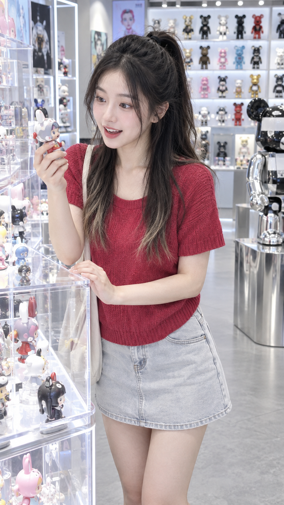 冷白清透CCD都市休闲少女摄影