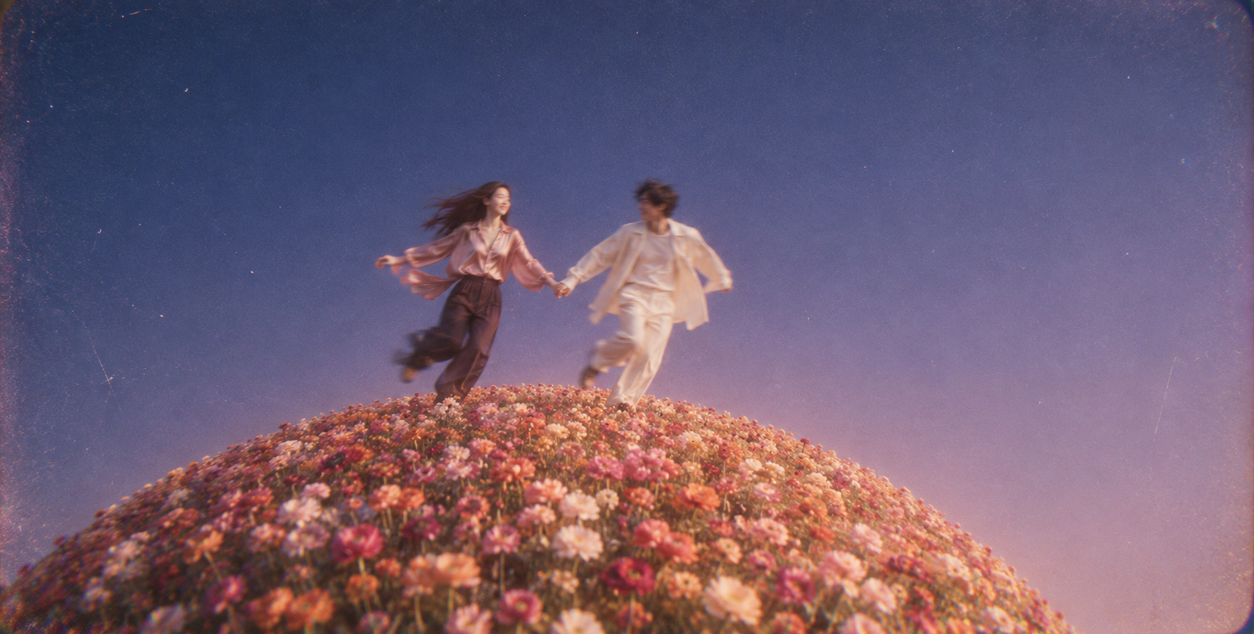 夢幻の花の星を駆ける恋人たち、フィルム調