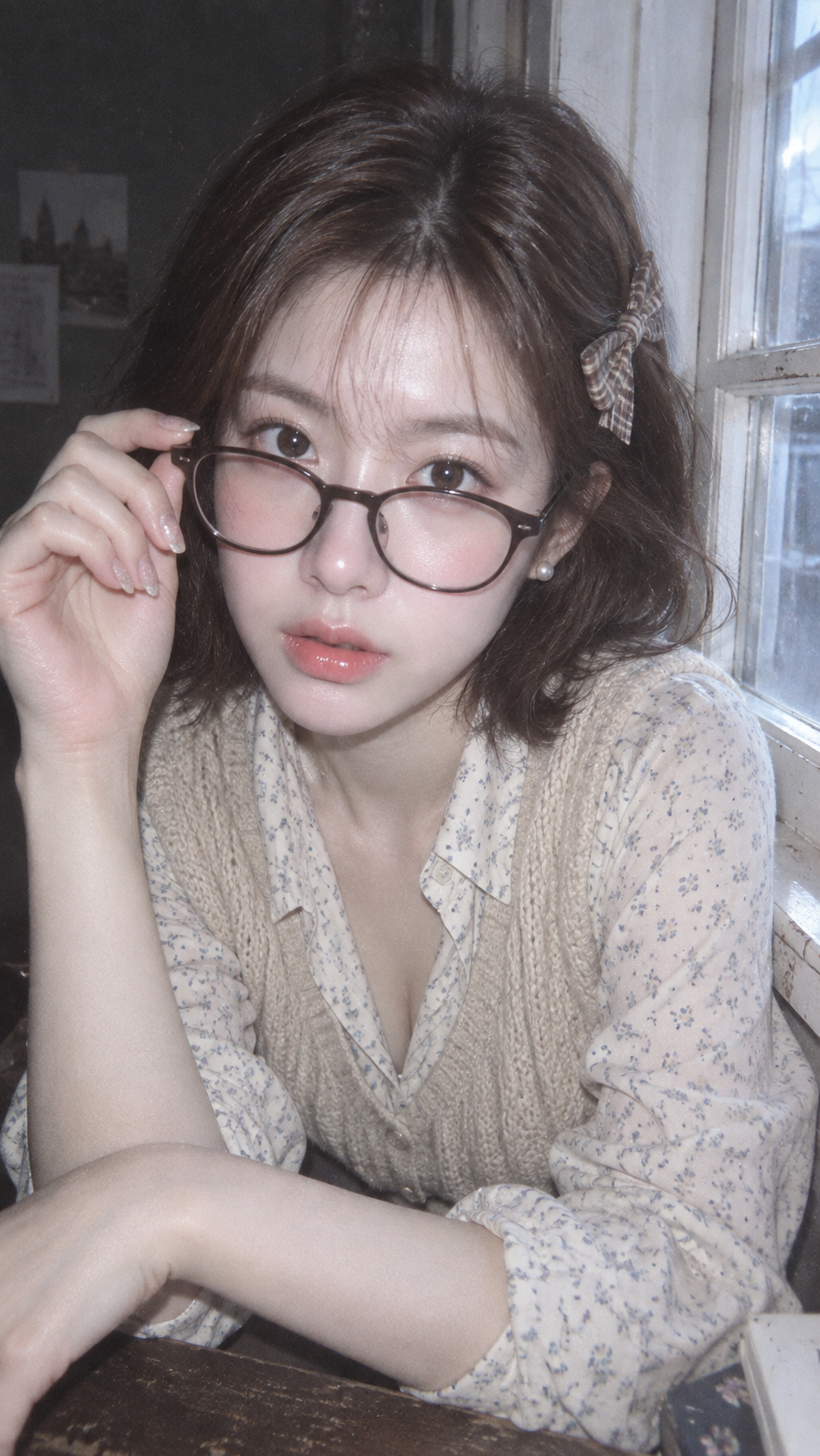 日本レトロCCD質感の雰囲気ある少女写真