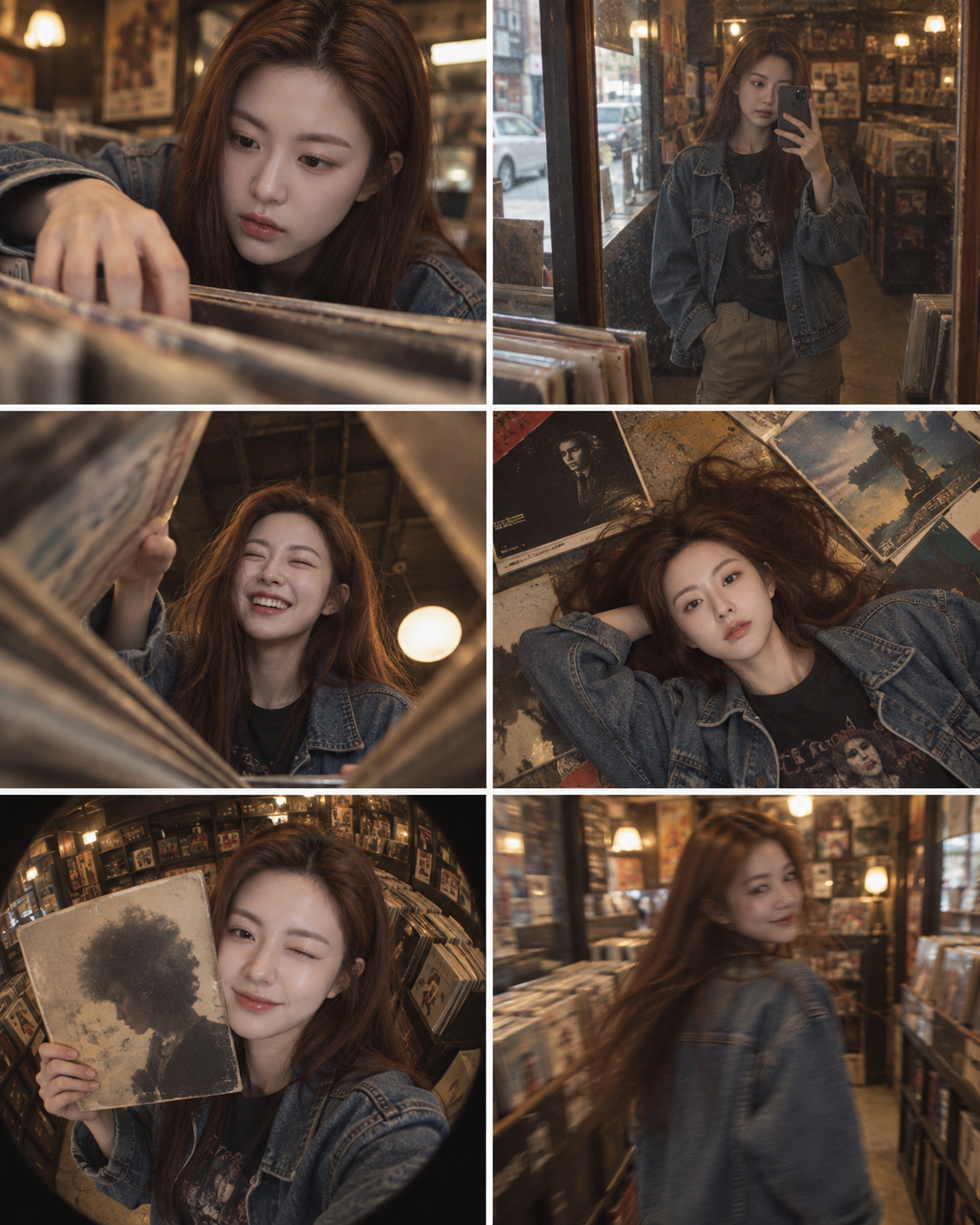 Buổi chiều tiệm đĩa than: cắt dán ảnh chụp chất phim