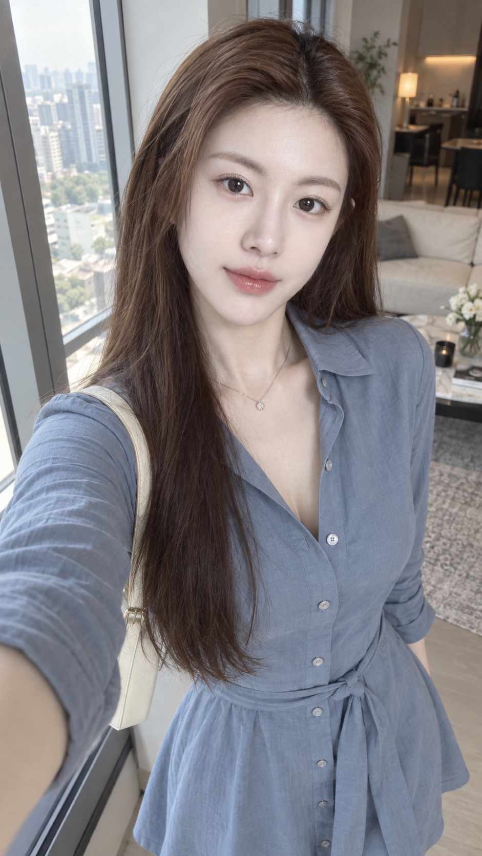 真人摄影iPhone前置自拍INS风女性