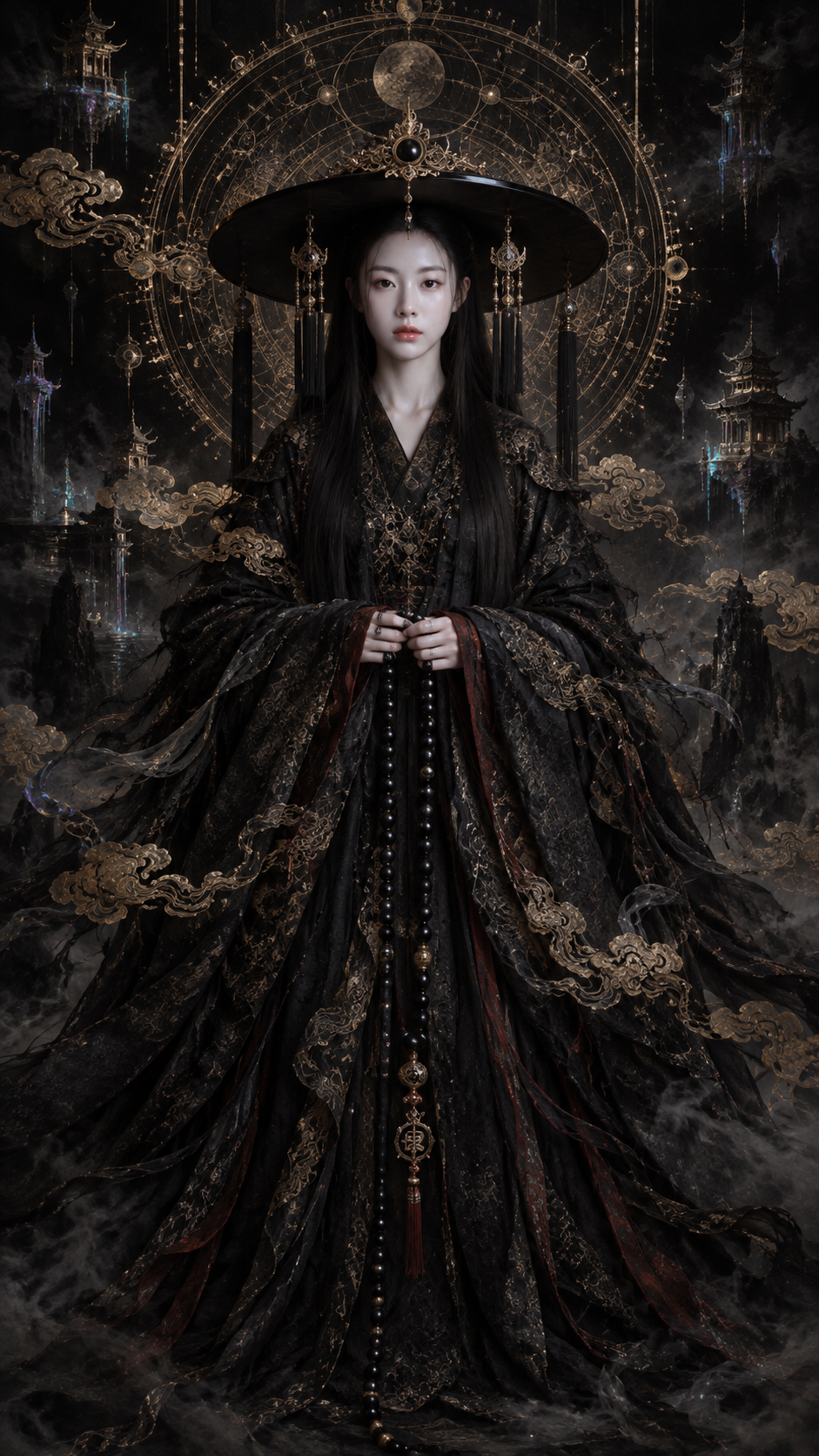 Black Oracle: East Asian Ritual Visual Epic