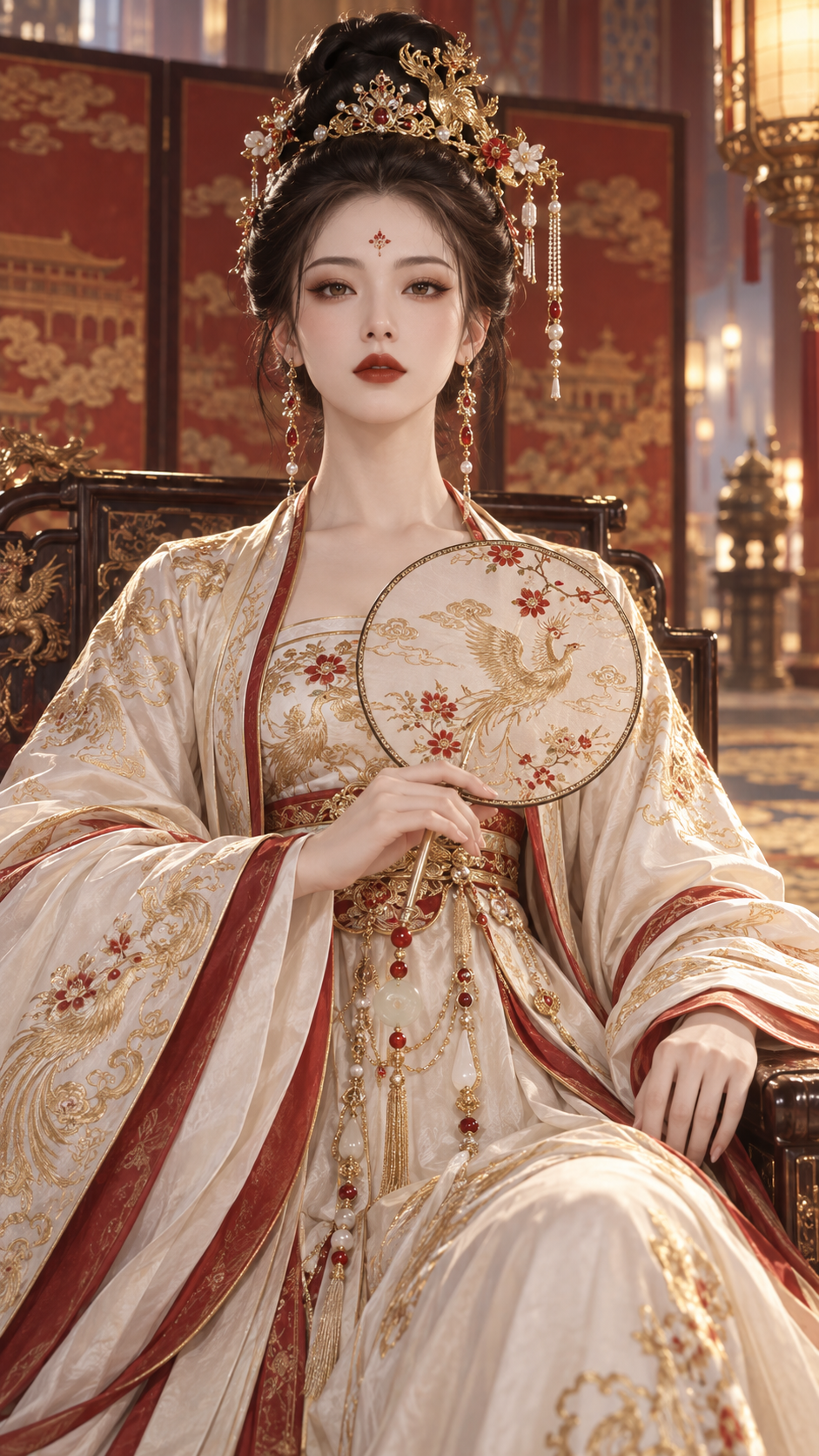 唐風仙侠の貴女レタッチ写真ポスター
