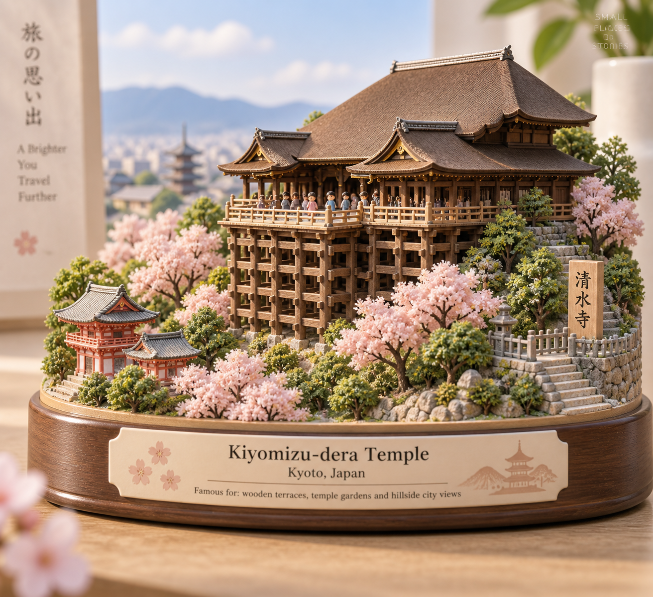 ハイエンドで可愛いミニチュア3Dパースのランドマーク模型